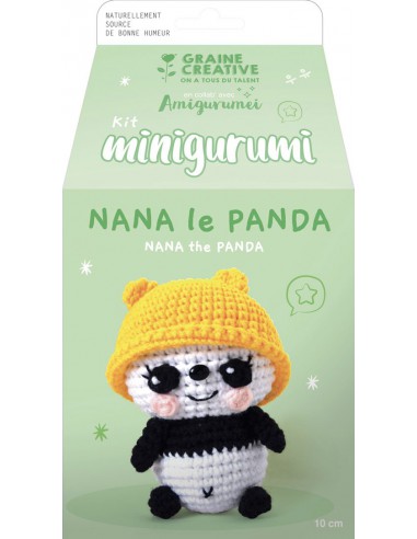 KIT MINIGURUMI PANDA NANA 100 mm