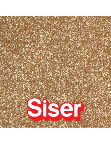 Glitter SISER - Flex Thermocollant - OLD GOLD