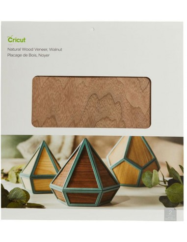 CRICUT -  PLACAGE DE BOIS NOYER 30.5 x 30.5cm