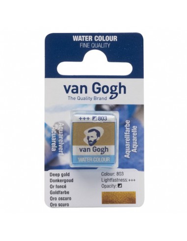 VAN GOGH - Peinture aquarelle Godet - Or Foncé 803