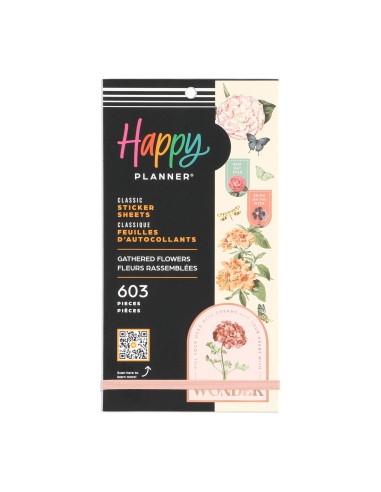 Bloc de 603 stickers - Gathered Flowers