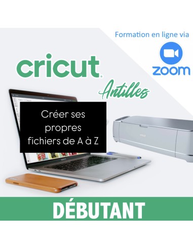 Formation CRICUT - dimanche 2 fevrier 2025 - 10h - DÉBUTANT - créer ses propres fichiers