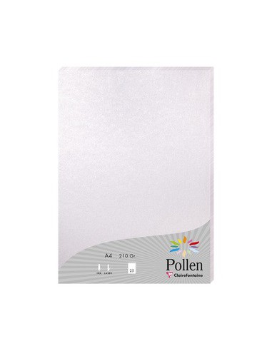 PAPIER A4 ROSE IRISE 210G/m2 - 25 feuilles