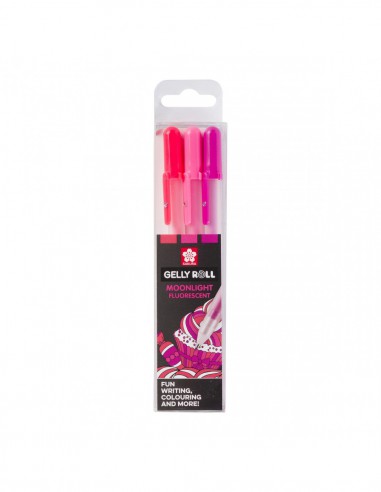 Set de 3 stylos gel Moonlight Sweets