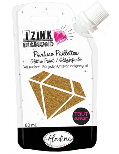 IZINK DIAMOND 24 CARATS doré 80 ml