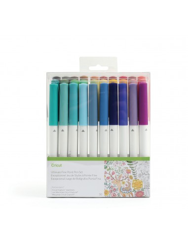 Set ultime de stylos Cricut - pointe fine - 30 pcs